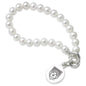 Lehigh Pearl Bracelet with Sterling Silver Charm Shot #1
