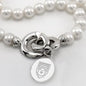 Lehigh Pearl Necklace with Sterling Silver Charm Shot #2