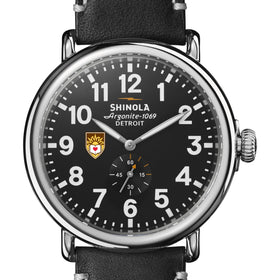 Lehigh Shinola Watch, The Runwell 47 mm Black Dial Shot #1