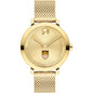 Lehigh University Women's Movado Bold Gold with Mesh Bracelet Shot #2