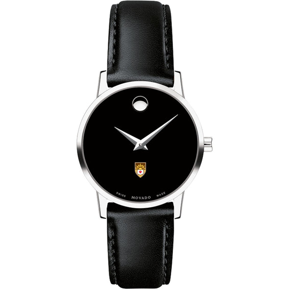 Lehigh Women&#39;s Movado Museum with Leather Strap Shot #2