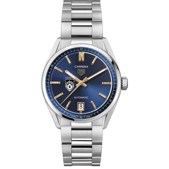 Lehigh Women's TAG Heuer Steel Carrera Automatic with Blue Dial Shot #2