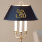 Louisiana State University Lamp in Brass & Marble Shot #2
