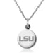 Louisiana State University Necklace with Charm in Sterling Silver