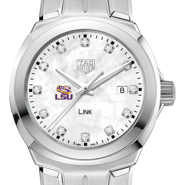 Louisiana State University TAG Heuer Diamond Dial LINK for Women Shot #1
