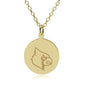 Louisville 18K Gold Pendant & Chain Shot #1