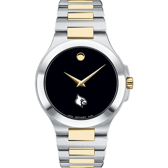 Louisville Men&#39;s Movado Collection Two-Tone Watch with Black Dial Shot #2
