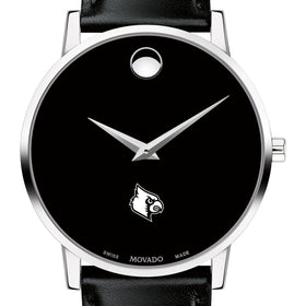 Louisville Men&#39;s Movado Museum with Leather Strap Shot #1