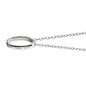 Louisville Monica Rich Kosann "Carpe Diem" Poesy Ring Necklace in Silver Shot #3