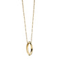 Louisville Monica Rich Kosann Poesy Ring Necklace in Gold Shot #2