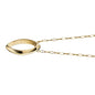 Louisville Monica Rich Kosann Poesy Ring Necklace in Gold Shot #3