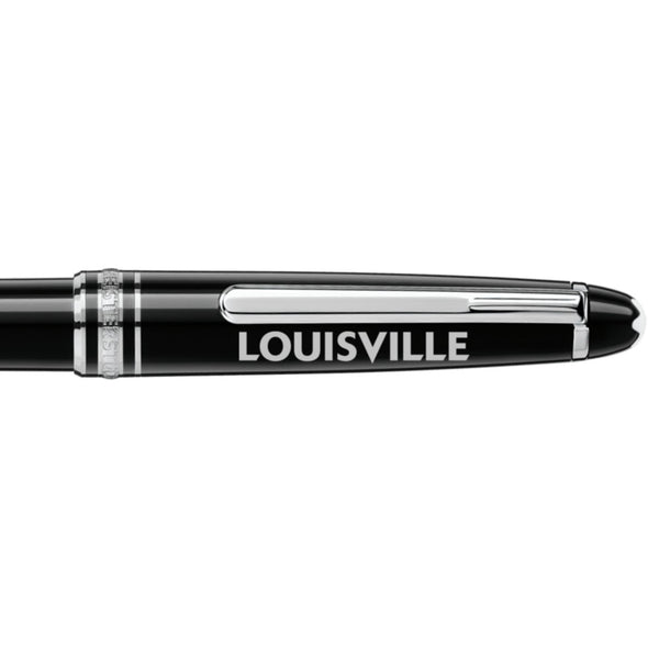Louisville Montblanc Meisterstück Classique Ballpoint Pen in Platinum Shot #2