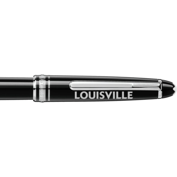 Louisville Montblanc Meisterstück Classique Rollerball Pen in Platinum Shot #2