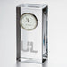 Louisville Tall Glass Desk Clock by Simon Pearce