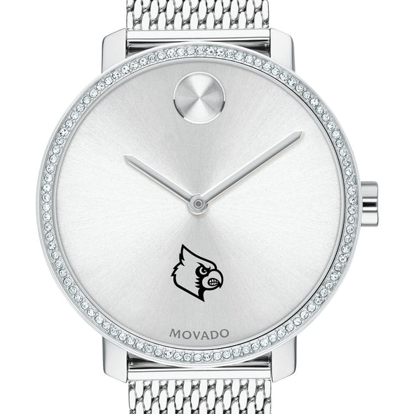 Louisville Women's Movado Bold with Crystal Bezel & Mesh Bracelet Shot #1