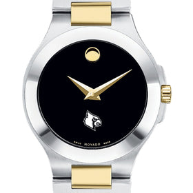 Louisville Women&#39;s Movado Collection Two-Tone Watch with Black Dial Shot #1