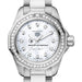 Louisville Women's TAG Heuer Steel Aquaracer with Diamond Dial & Bezel
