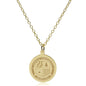 Loyola 18K Gold Pendant & Chain Shot #2