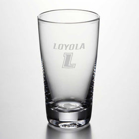 Loyola Ascutney Pint Glasses by Simon Pearce Shot #1