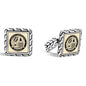 Loyola Cufflinks by John Hardy with 18K Gold Shot #2