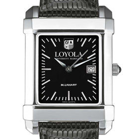 Loyola Men's Black Quad with Leather Shot #1