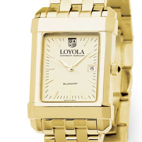 Loyola Men's Gold Quad with Bracelet Shot #1