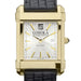 Loyola Men's Gold Watch with 2-Tone Dial & Leather Strap at M.LaHart & Co.