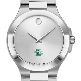 Loyola Men&#39;s Movado Collection Stainless Steel Watch with Silver Dial Shot #1