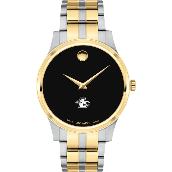 Loyola Men's Movado Collection Two-Tone Watch with Black Dial Shot #2
