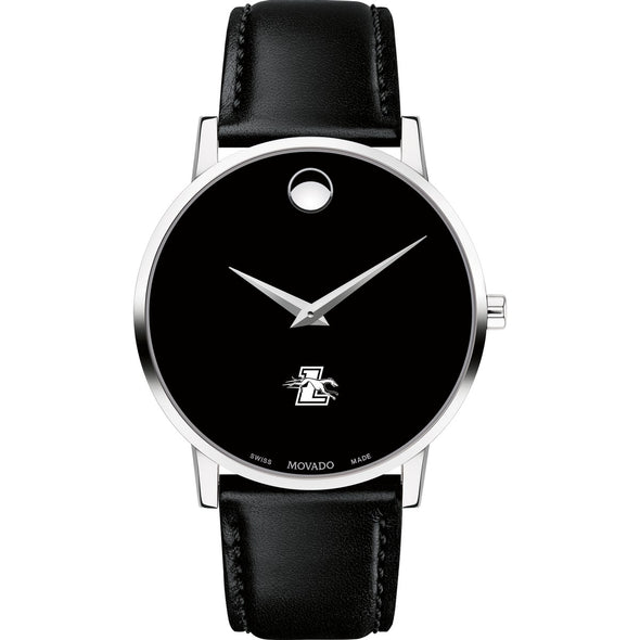 Loyola Men&#39;s Movado Museum with Leather Strap Shot #2