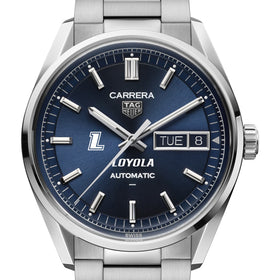 Loyola Men's TAG Heuer Carrera Day-Date Automatic with Blue Dial Shot #1