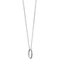 Loyola Monica Rich Kosann "Carpe Diem" Poesy Ring Necklace in Silver Shot #2