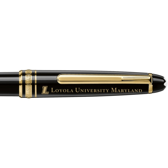 Loyola Montblanc Meisterstück Classique Ballpoint Pen in Gold Shot #2