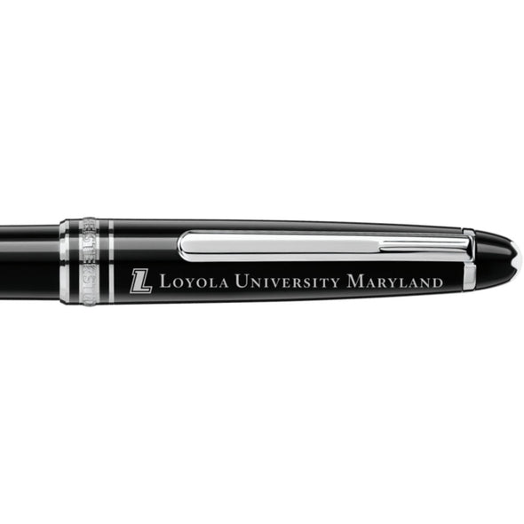 Loyola Montblanc Meisterstück Classique Ballpoint Pen in Platinum Shot #2