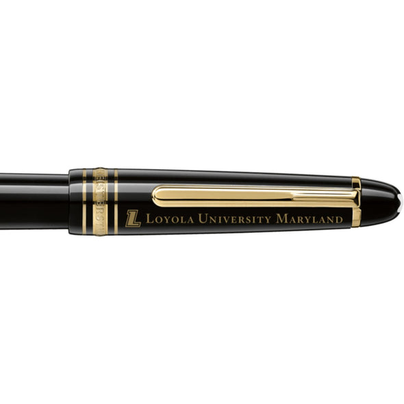 Loyola Montblanc Meisterstück Classique Fountain Pen in Gold Shot #2