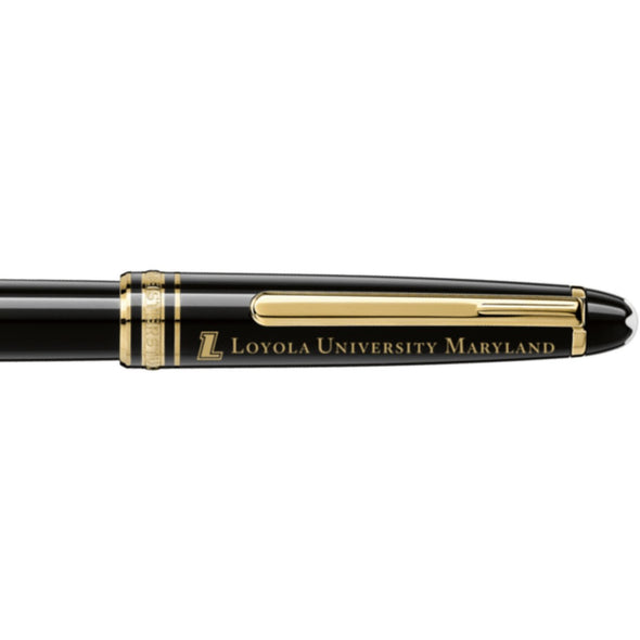 Loyola Montblanc Meisterstück Classique Rollerball Pen in Gold Shot #2