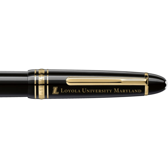 Loyola Montblanc Meisterstück LeGrand Rollerball Pen in Gold Shot #2