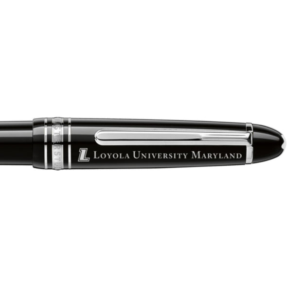 Loyola Montblanc Meisterstück Midsize Platinum-Coated Ballpoint Pen Shot #2
