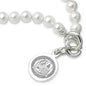 Loyola Pearl Bracelet with Sterling Silver Charm Shot #2