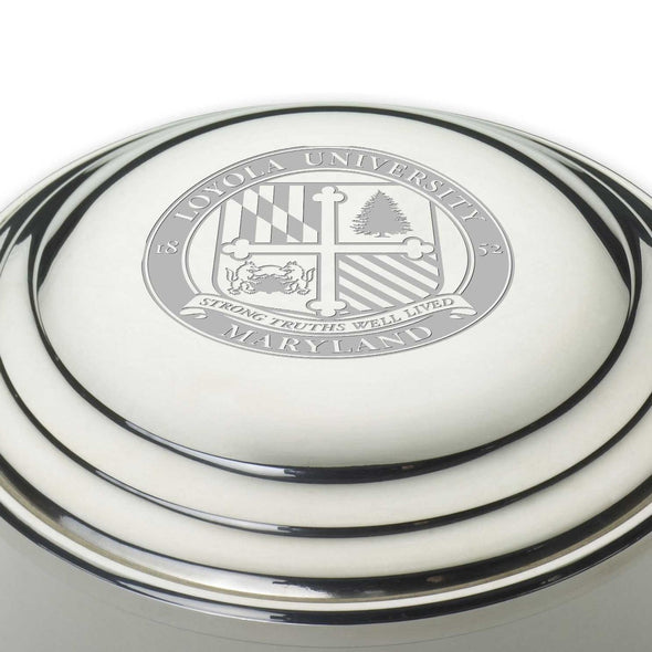Loyola Pewter Keepsake Box Shot #2
