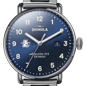 Loyola Shinola Watch, The Canfield 43mm Blue Dial Shot #1