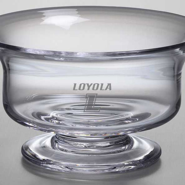 Loyola Simon Pearce Glass Revere Bowl Med Shot #2