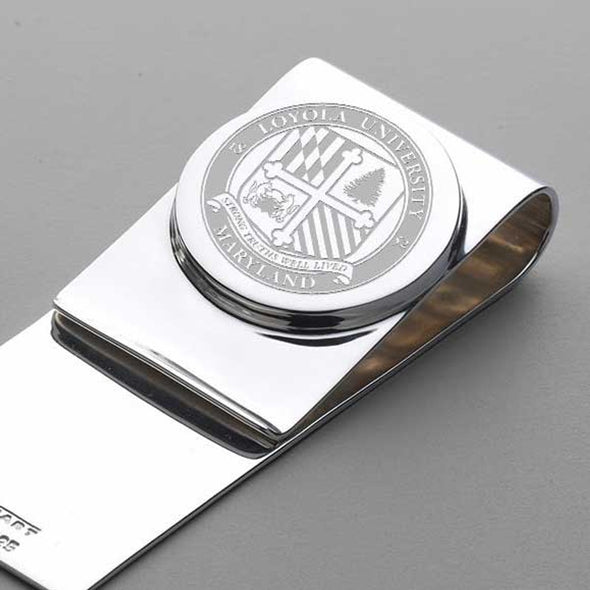 Loyola Sterling Silver Money Clip Shot #2