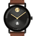 Loyola University Men's Movado BOLD with Cognac Leather Strap