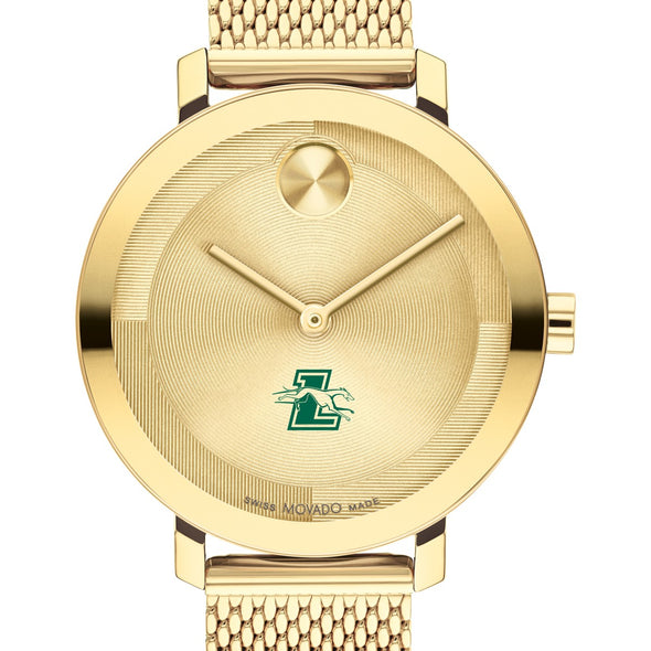 Loyola University Women's Movado Bold Gold with Mesh Bracelet Shot #1