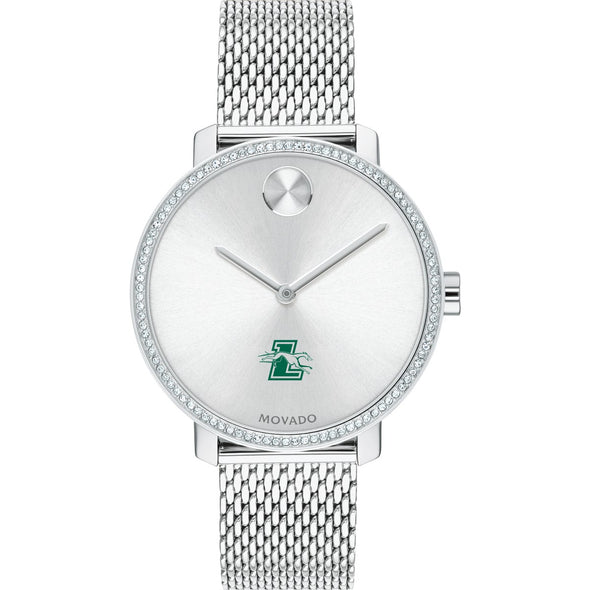 Loyola Women's Movado Bold with Crystal Bezel & Mesh Bracelet Shot #2