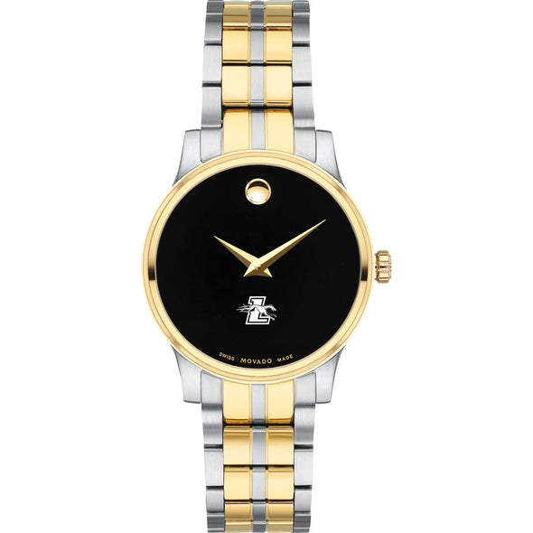 Loyola Women's Movado Collection Two-Tone Watch with Black Dial Shot #2