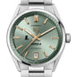 Loyola Women's TAG Heuer Steel Carrera Automatic with Green Dial Shot #1