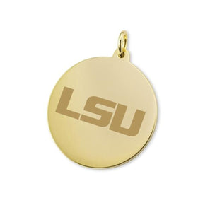 LSU 18K Gold Charm Shot #1