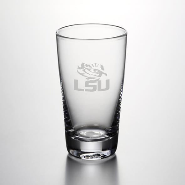 LSU Ascutney Pint Glass by Simon Pearce Shot #1